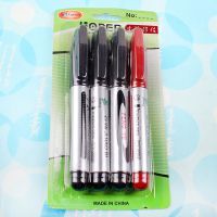 紙卡4支記號筆 0523013 文體包裝與辦公的高性價比選擇